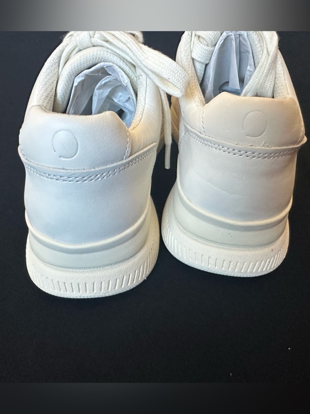 Everlane The Trainer Off-White Leather Men's Sneakers Men’s 4 New Kids View 6